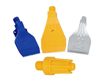 Plastic and aluminium windjet nozzles