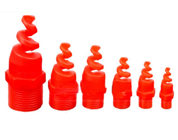 PP plastic spiral jet nozzles